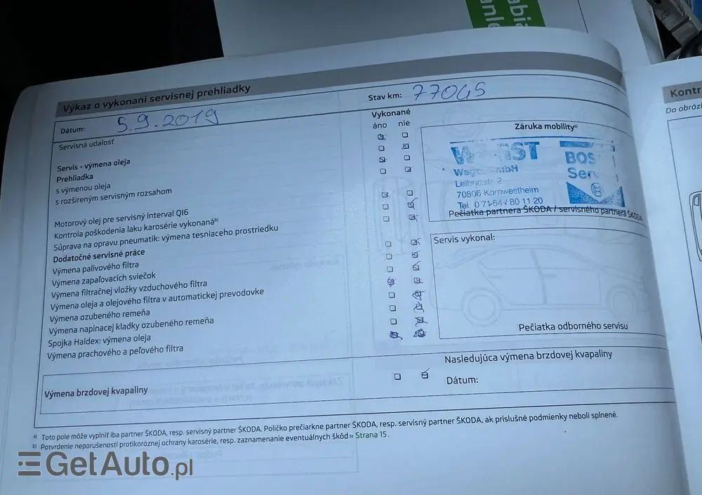 SKODA Fabia 1.2 HTP Combi Best of