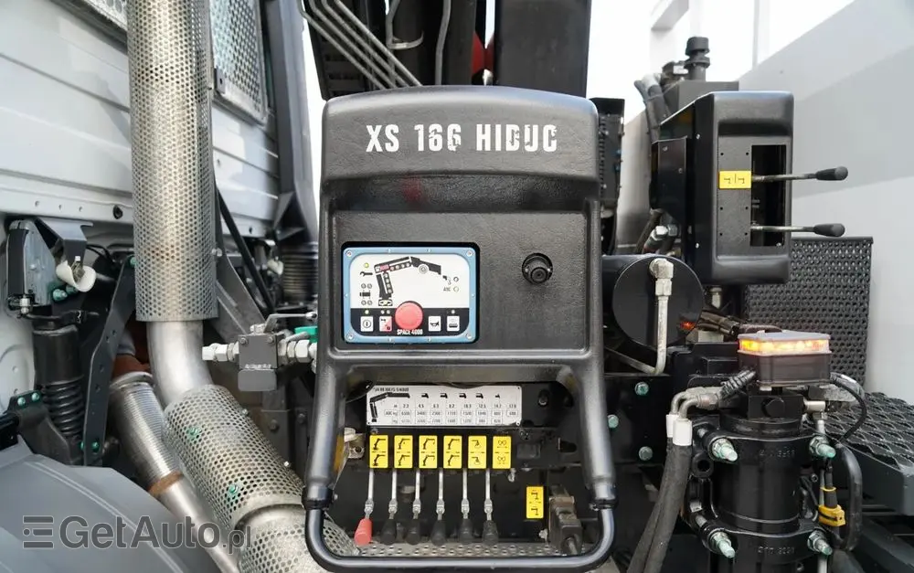 MERCEDES-BENZ ACTROS  2644 / 6X4 / WYWROTKA / 2X HYDROBURTA  / + HDS HIAB 166 ES-5  / PILOT /  ROTATOR / EPS + SPRZĘGŁO / EURO 5 