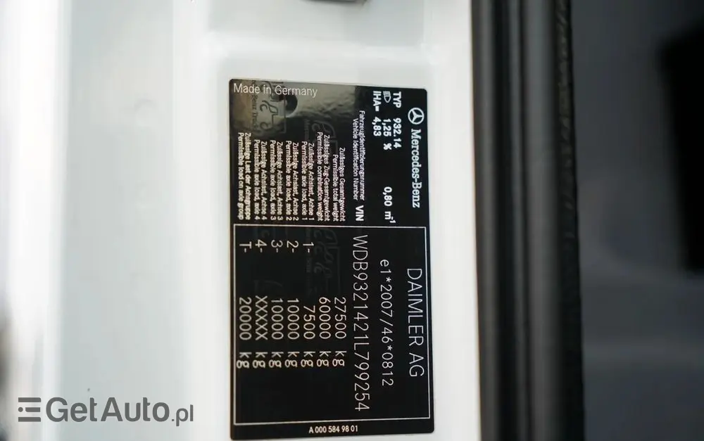 MERCEDES-BENZ ACTROS  2644 / 6X4 / WYWROTKA / 2X HYDROBURTA  / + HDS HIAB 166 ES-5  / PILOT /  ROTATOR / EPS + SPRZĘGŁO / EURO 5 