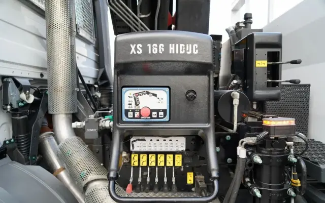 MERCEDES-BENZ ACTROS  2644 / 6X4 / WYWROTKA / 2X HYDROBURTA  / + HDS HIAB 166 ES-5  / PILOT /  ROTATOR / EPS + SPRZĘGŁO / EURO 5 