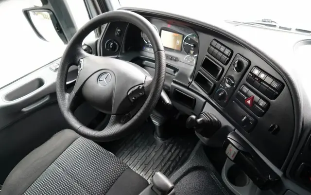 MERCEDES-BENZ ACTROS  2644 / 6X4 / WYWROTKA / 2X HYDROBURTA  / + HDS HIAB 166 ES-5  / PILOT /  ROTATOR / EPS + SPRZĘGŁO / EURO 5 