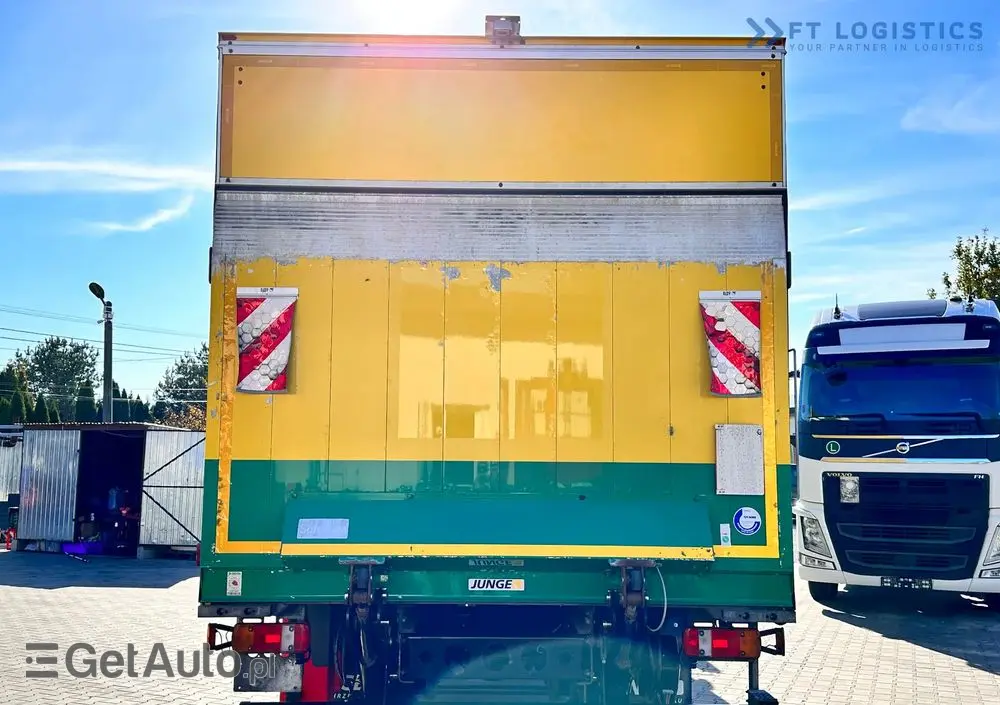 MAN MAN TGM 15.250 4X2 / KONTENER - 16X PALETA / WINDA / OPONY 80% / STAN IDEALNY 