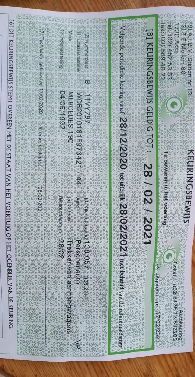 MERCEDES-BENZ W 201 (190) 