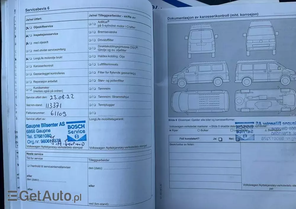 VOLKSWAGEN Transporter T5 4MOTION GP BiTDI MR`10 E5 3.2t 