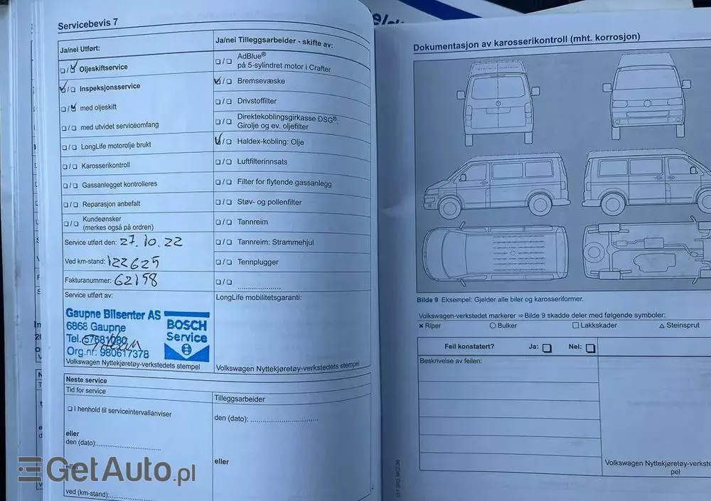 VOLKSWAGEN Transporter T5 4MOTION GP BiTDI MR`10 E5 3.2t 