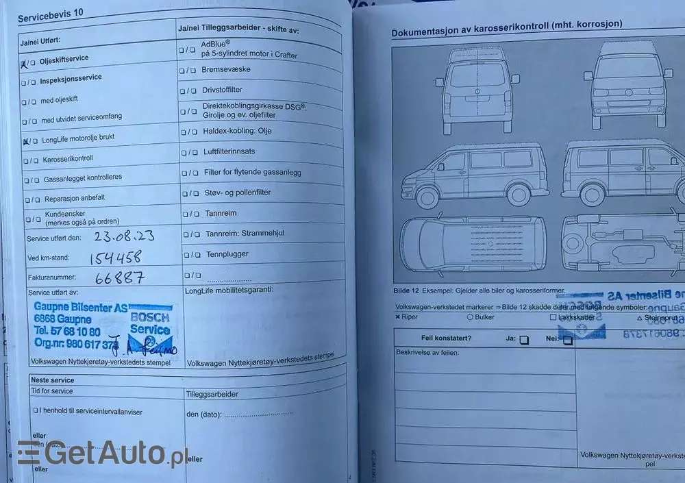 VOLKSWAGEN Transporter T5 4MOTION GP BiTDI MR`10 E5 3.2t 