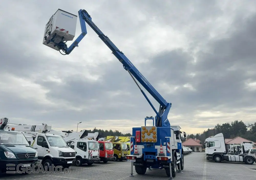 MERCEDES-BENZ AXOR 1829 4x4 Zwyżka RUTHMANN STEIGER T270S16 Podnośnik Koszowy 