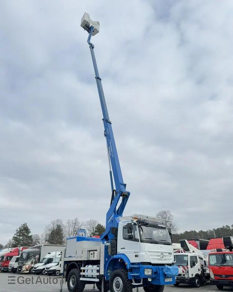 MERCEDES-BENZ AXOR 1829 4x4 Zwyżka RUTHMANN STEIGER T270S16 Podnośnik Koszowy 