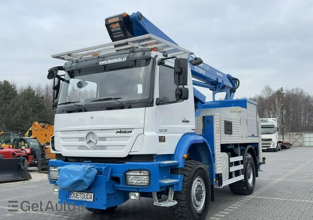 MERCEDES-BENZ AXOR 1829 4x4 Zwyżka RUTHMANN STEIGER T270S16 Podnośnik Koszowy 