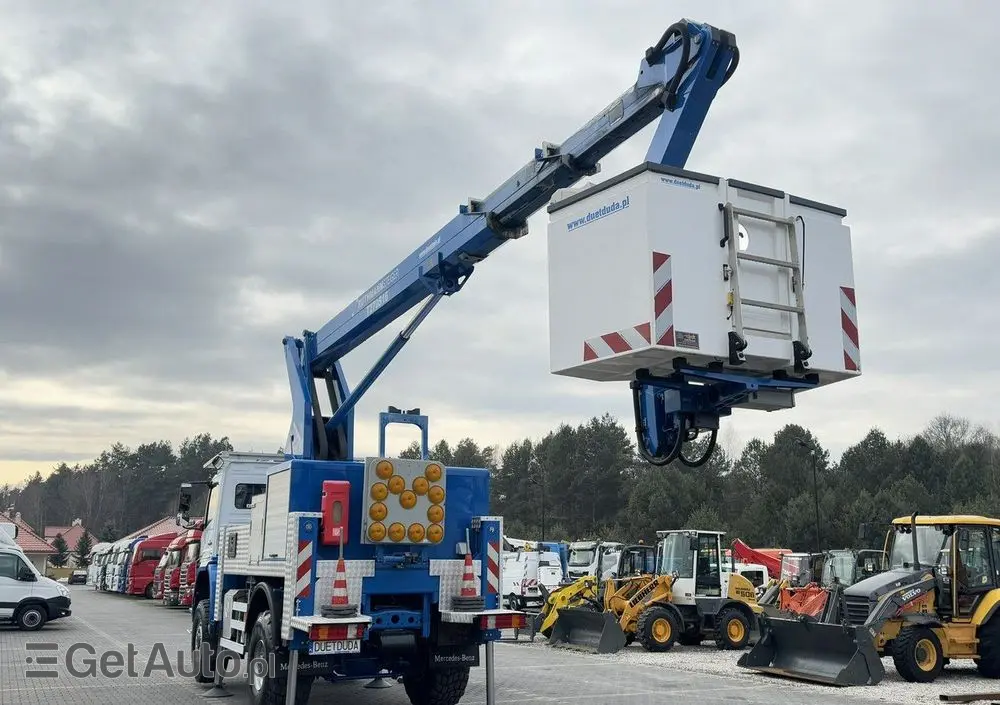 MERCEDES-BENZ AXOR 1829 4x4 Zwyżka RUTHMANN STEIGER T270S16 Podnośnik Koszowy 