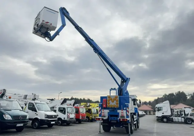 MERCEDES-BENZ AXOR 1829 4x4 Zwyżka RUTHMANN STEIGER T270S16 Podnośnik Koszowy 