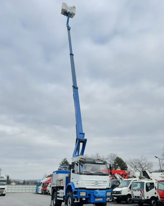 MERCEDES-BENZ AXOR 1829 4x4 Zwyżka RUTHMANN STEIGER T270S16 Podnośnik Koszowy 
