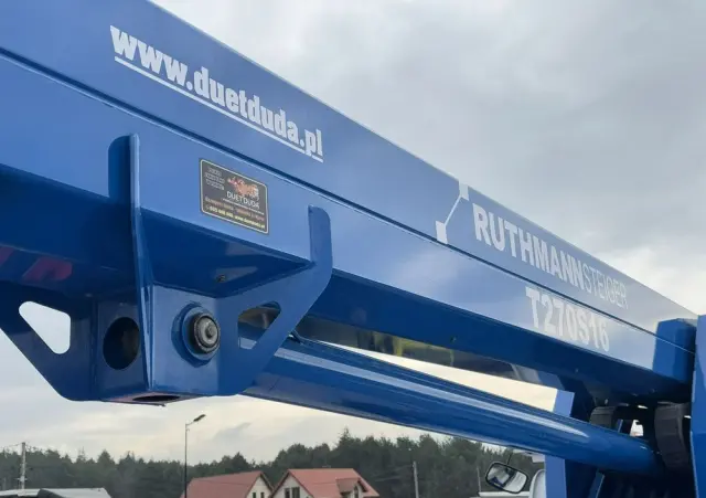 MERCEDES-BENZ AXOR 1829 4x4 Zwyżka RUTHMANN STEIGER T270S16 Podnośnik Koszowy 