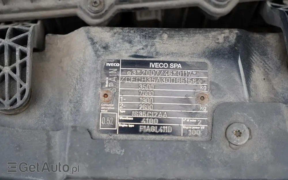 IVECO DAILY  35-140 / SKRZYNIOWY 5m / MANUAL / BLIŹNIAK / 2020 / SPROWADZONY 