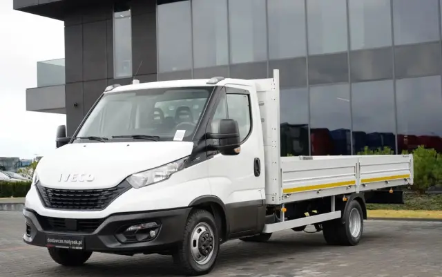 IVECO DAILY  35-140 / SKRZYNIOWY 5m / MANUAL / BLIŹNIAK / 2020 / SPROWADZONY 
