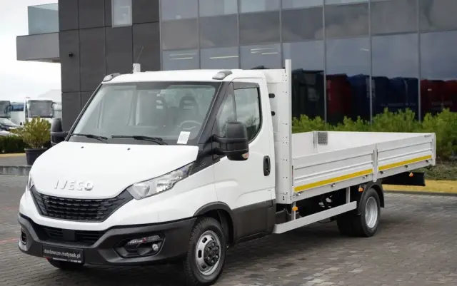IVECO DAILY  35-140 / SKRZYNIOWY 5m / MANUAL / BLIŹNIAK / 2020 / SPROWADZONY 