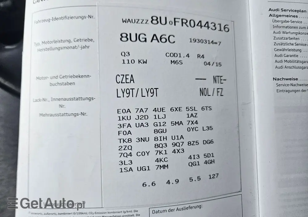 AUDI Q3 1.4 TFSI CoD ultra