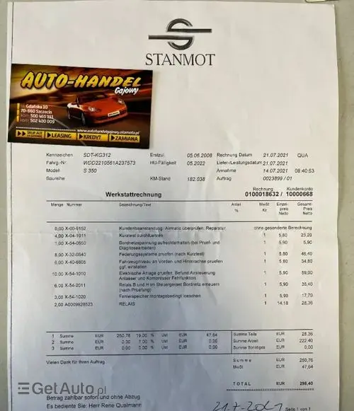 MERCEDES-BENZ Klasa S 