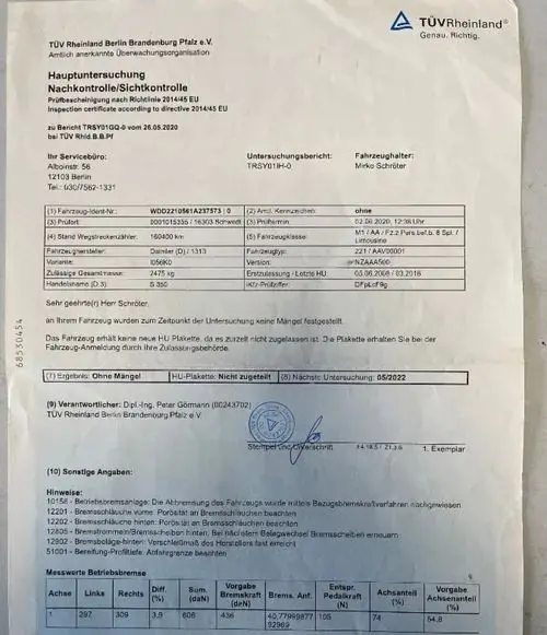 MERCEDES-BENZ Klasa S 