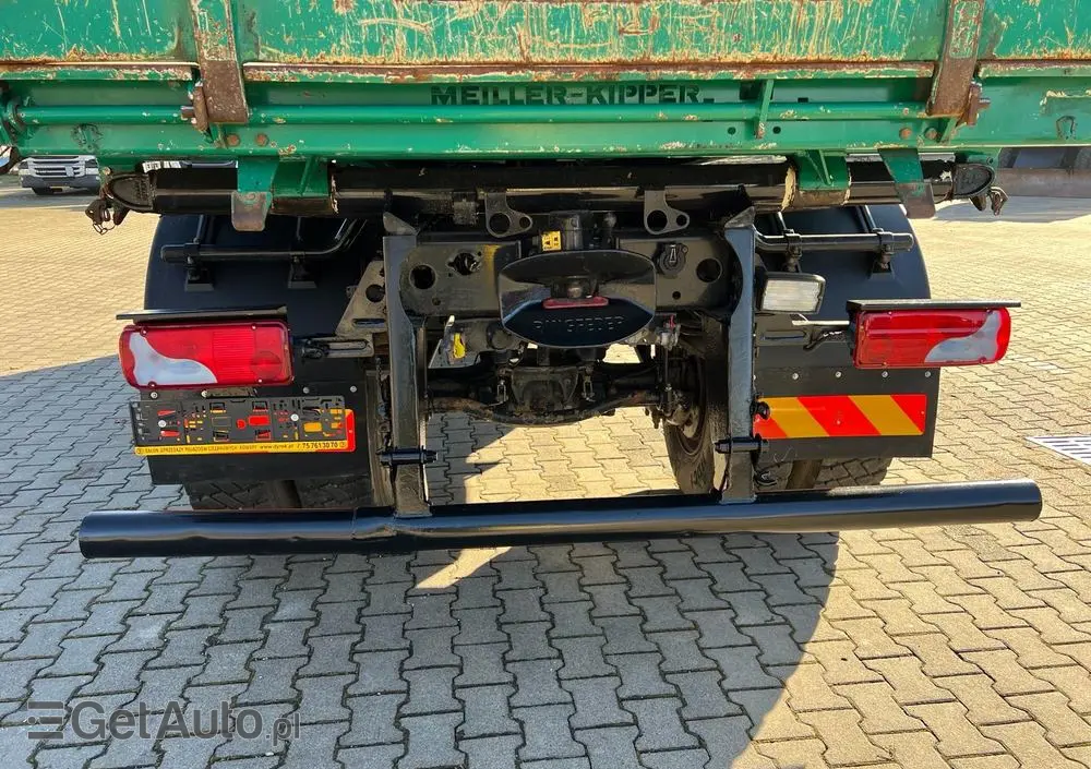 MAN 18.290 TGM wywrotka 3-str. MEILLER, 10 TON, MANUAL, 4x4! 