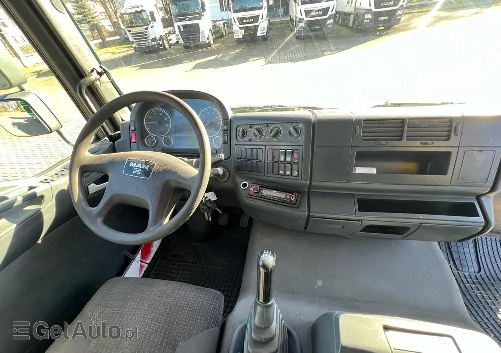 MAN 18.290 TGM wywrotka 3-str. MEILLER, 10 TON, MANUAL, 4x4! 