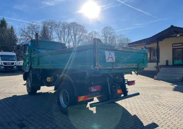 MAN 18.290 TGM wywrotka 3-str. MEILLER, 10 TON, MANUAL, 4x4! 