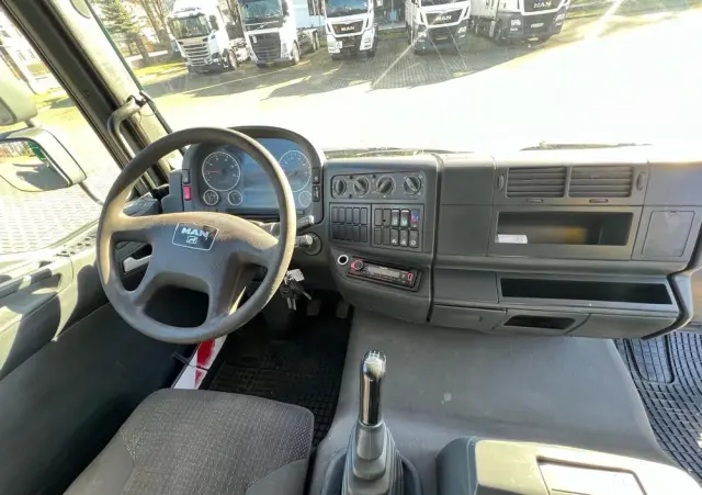 MAN 18.290 TGM wywrotka 3-str. MEILLER, 10 TON, MANUAL, 4x4! 