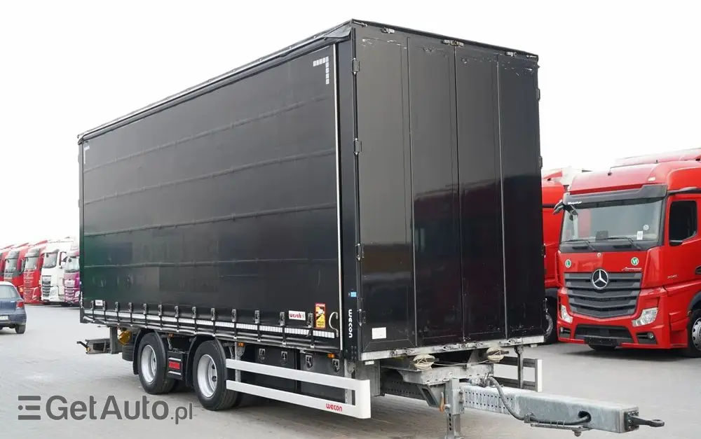WECON PRZYCZEPA - 7,7 M / TANDEM / PRZEJAZDOWA  / SAF / 2023 ROK 