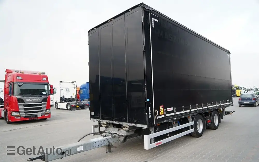 WECON PRZYCZEPA - 7,7 M / TANDEM / PRZEJAZDOWA  / SAF / 2023 ROK 