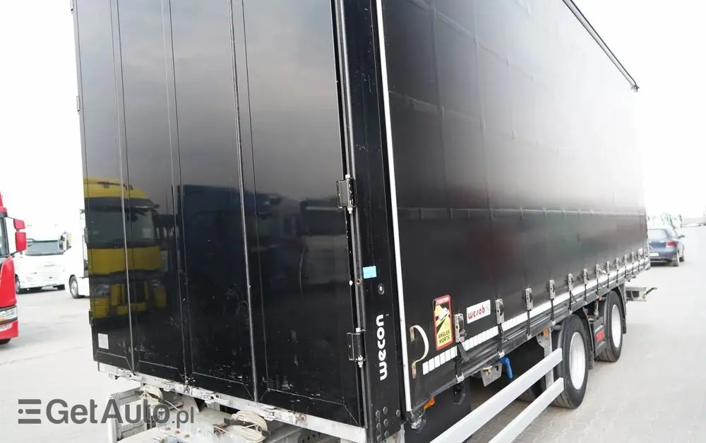 WECON PRZYCZEPA - 7,7 M / TANDEM / PRZEJAZDOWA  / SAF / 2023 ROK 