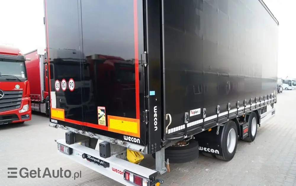 WECON PRZYCZEPA - 7,7 M / TANDEM / PRZEJAZDOWA  / SAF / 2023 ROK 