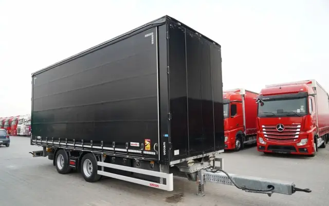 WECON PRZYCZEPA - 7,7 M / TANDEM / PRZEJAZDOWA  / SAF / 2023 ROK 