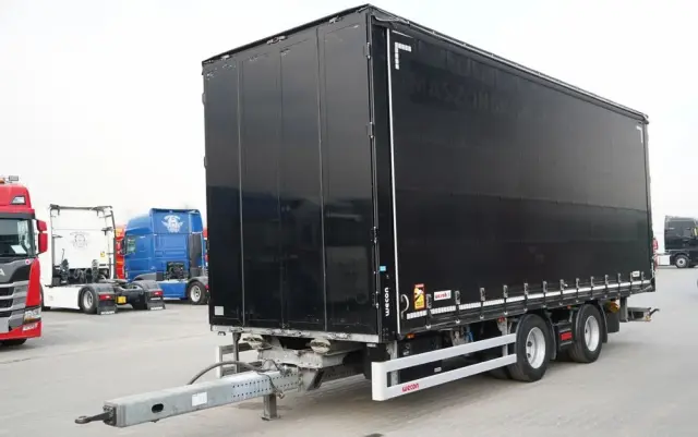 WECON PRZYCZEPA - 7,7 M / TANDEM / PRZEJAZDOWA  / SAF / 2023 ROK 