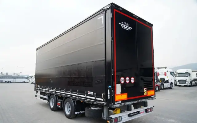 WECON PRZYCZEPA - 7,7 M / TANDEM / PRZEJAZDOWA  / SAF / 2023 ROK 