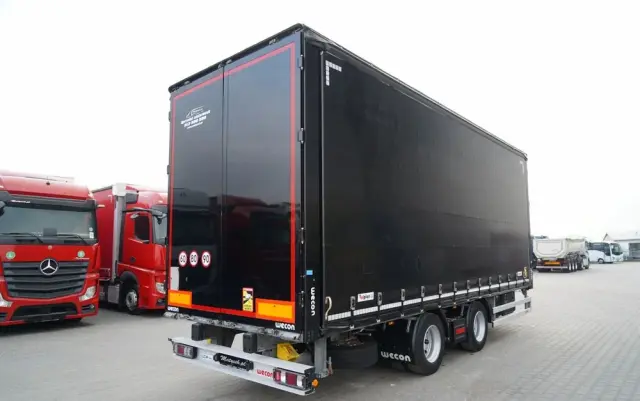 WECON PRZYCZEPA - 7,7 M / TANDEM / PRZEJAZDOWA  / SAF / 2023 ROK 