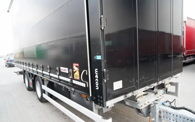 WECON PRZYCZEPA - 7,7 M / TANDEM / PRZEJAZDOWA  / SAF / 2023 ROK 