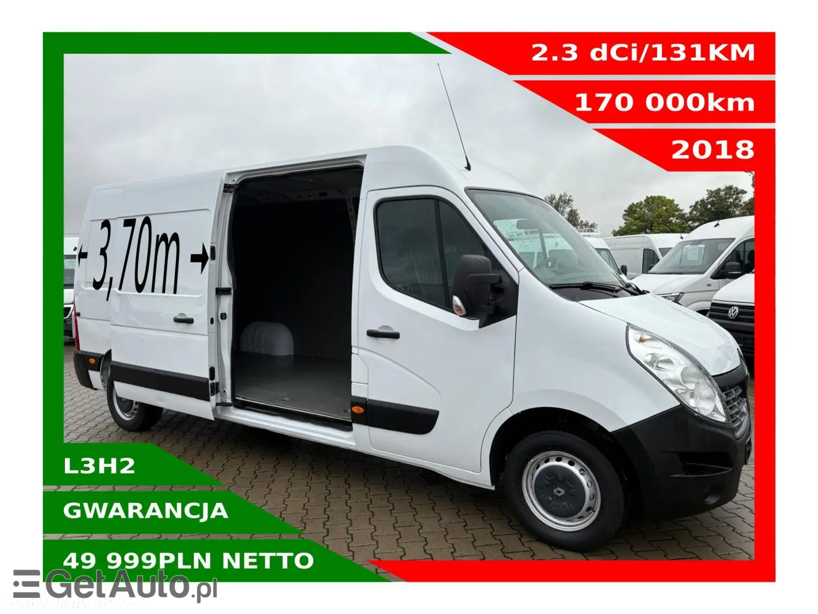 RENAULT Master L3H2 Pack Clim