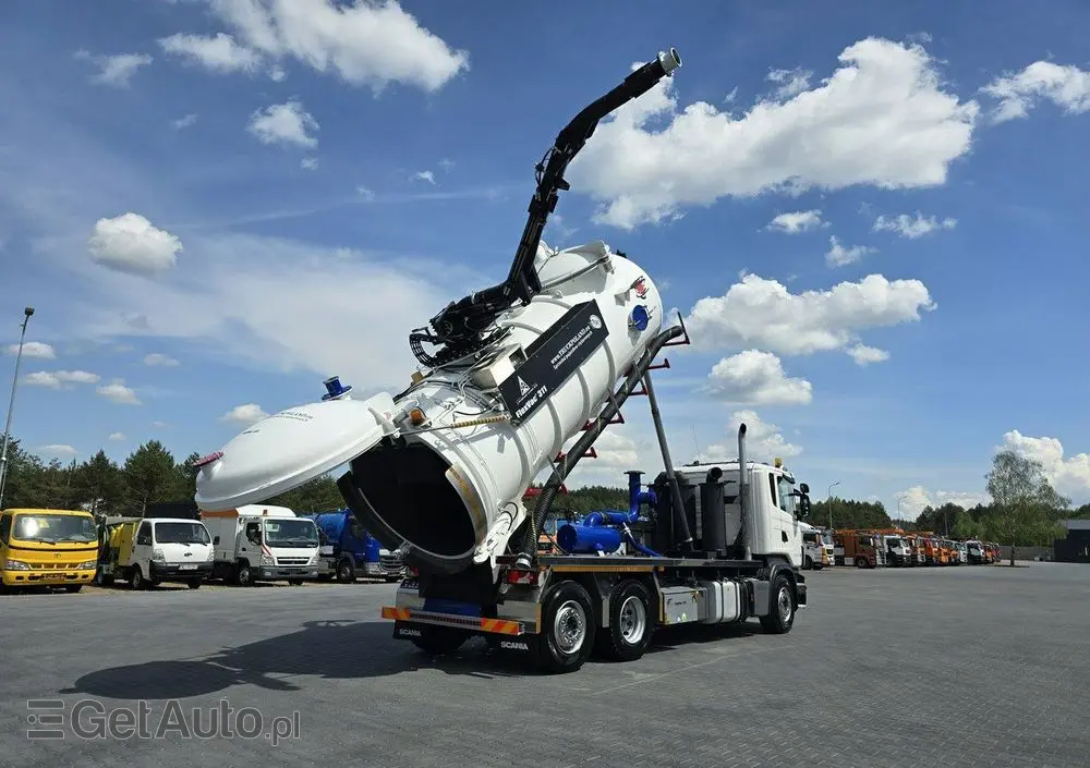 SCANIA Larsen FlexVac 311 Ładowarka próżniowa ssąca 