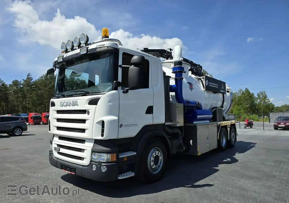 SCANIA Larsen FlexVac 311 Ładowarka próżniowa ssąca 