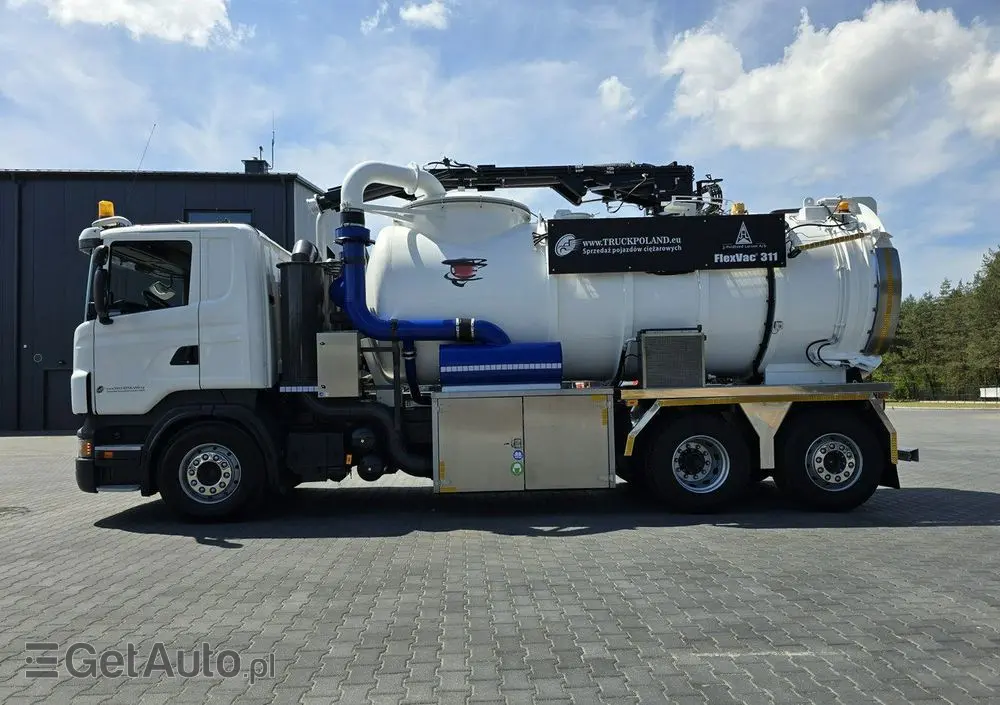 SCANIA Larsen FlexVac 311 Ładowarka próżniowa ssąca 