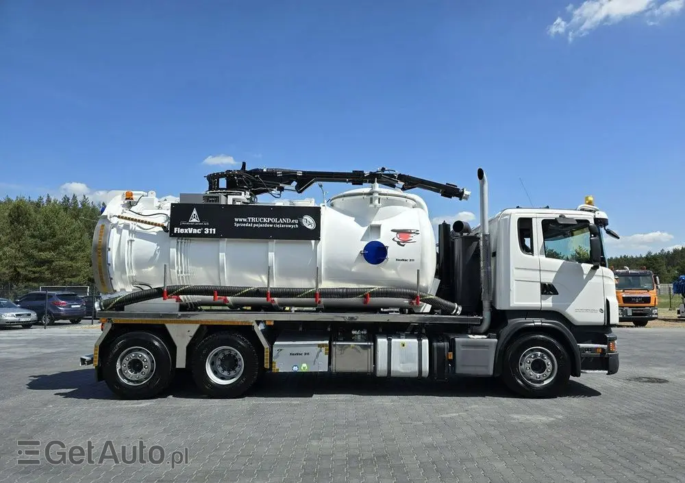 SCANIA Larsen FlexVac 311 Ładowarka próżniowa ssąca 