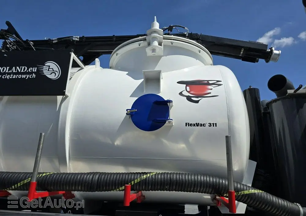 SCANIA Larsen FlexVac 311 Ładowarka próżniowa ssąca 