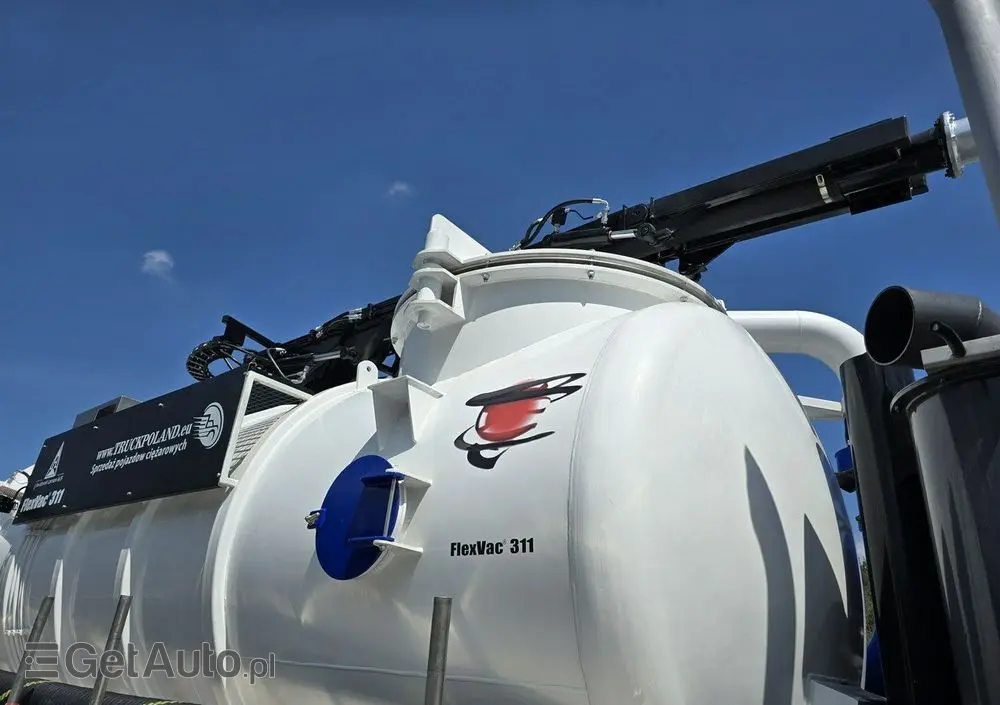 SCANIA Larsen FlexVac 311 Ładowarka próżniowa ssąca 