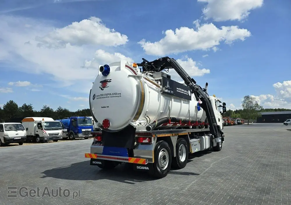 SCANIA Larsen FlexVac 311 Ładowarka próżniowa ssąca 