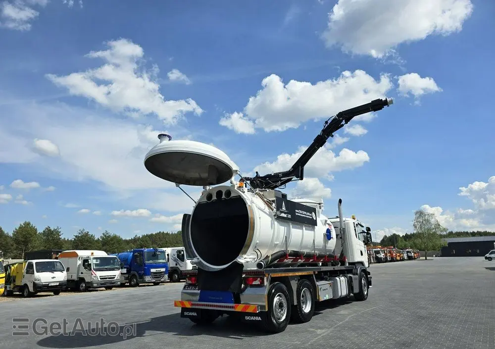 SCANIA Larsen FlexVac 311 Ładowarka próżniowa ssąca 