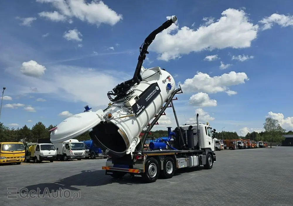 SCANIA Larsen FlexVac 311 Ładowarka próżniowa ssąca 