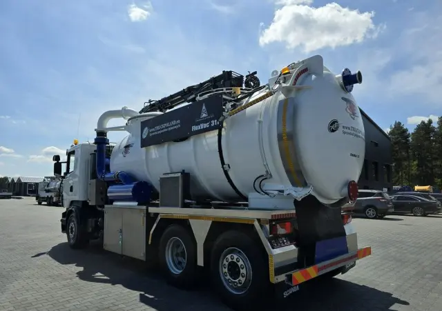 SCANIA Larsen FlexVac 311 Ładowarka próżniowa ssąca 