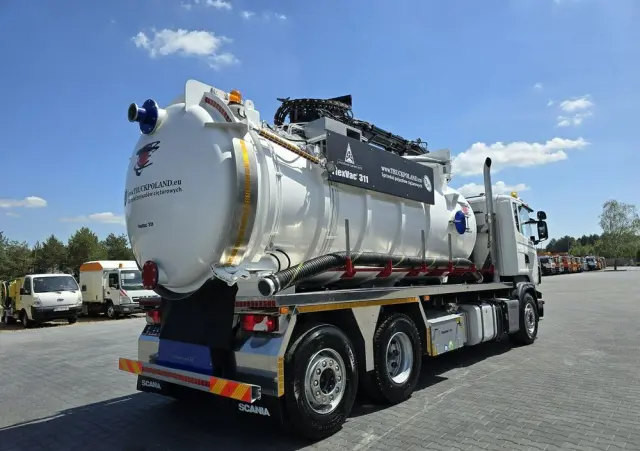 SCANIA Larsen FlexVac 311 Ładowarka próżniowa ssąca 