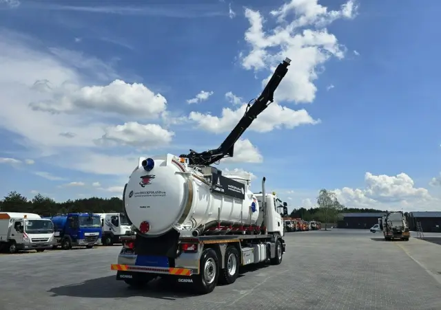 SCANIA Larsen FlexVac 311 Ładowarka próżniowa ssąca 