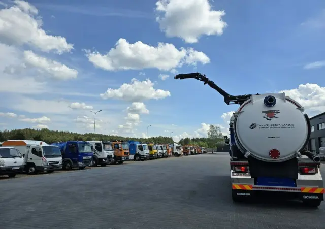 SCANIA Larsen FlexVac 311 Ładowarka próżniowa ssąca 